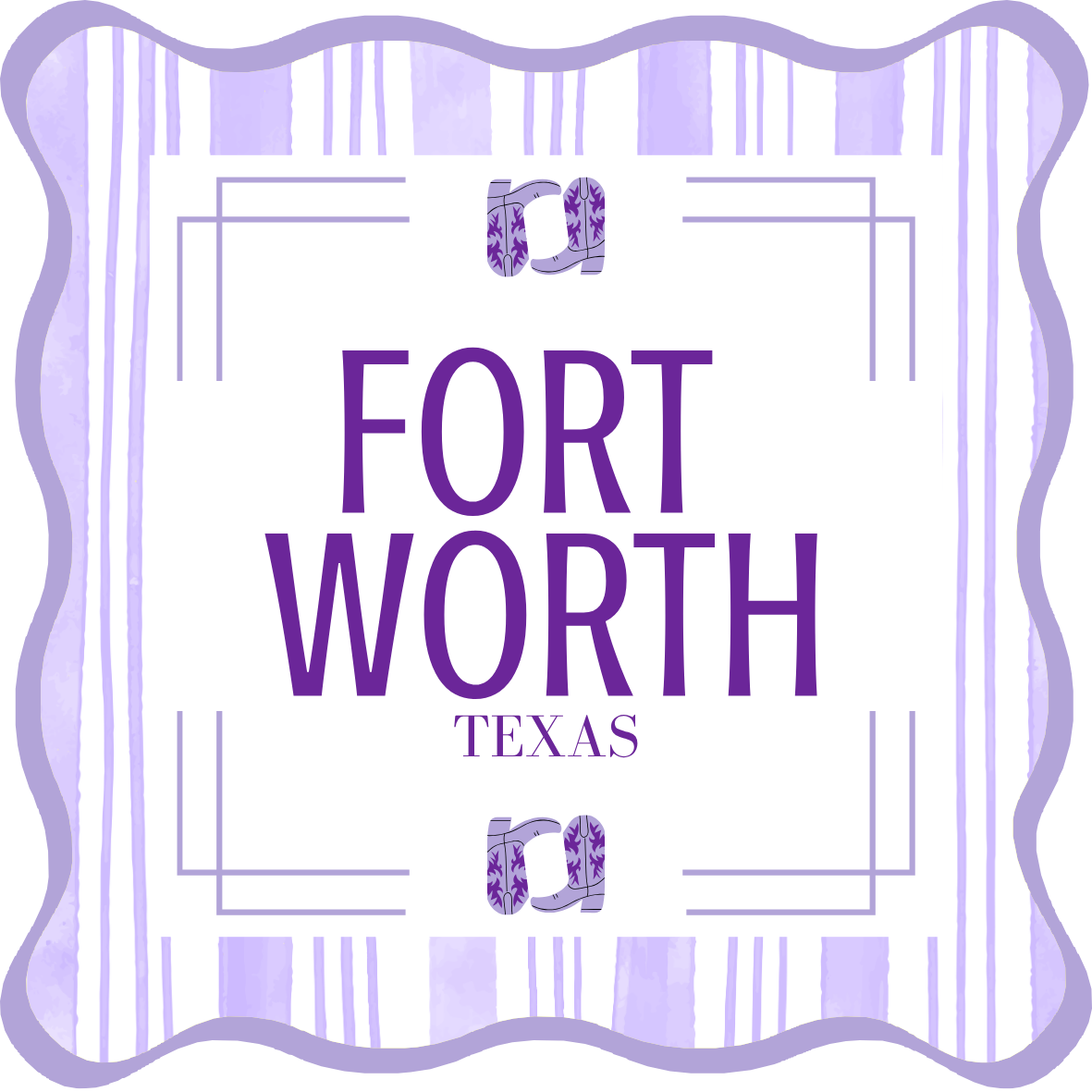 Fort Worth Acrylic Coaster