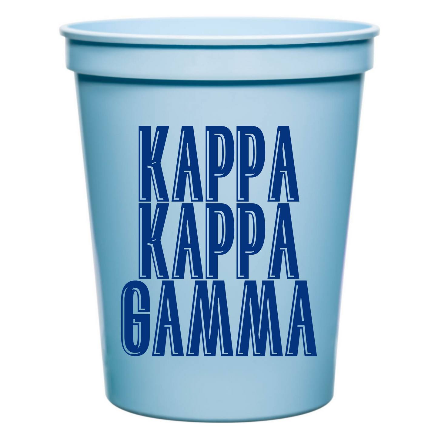 Kappa Kappa Gamma 16oz Cups (10 pack)