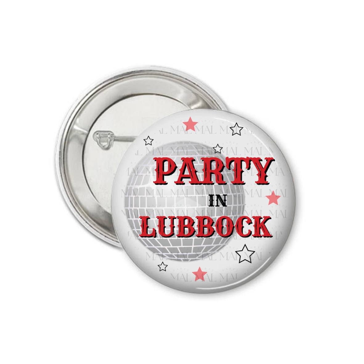 Party in Your City 3" Button