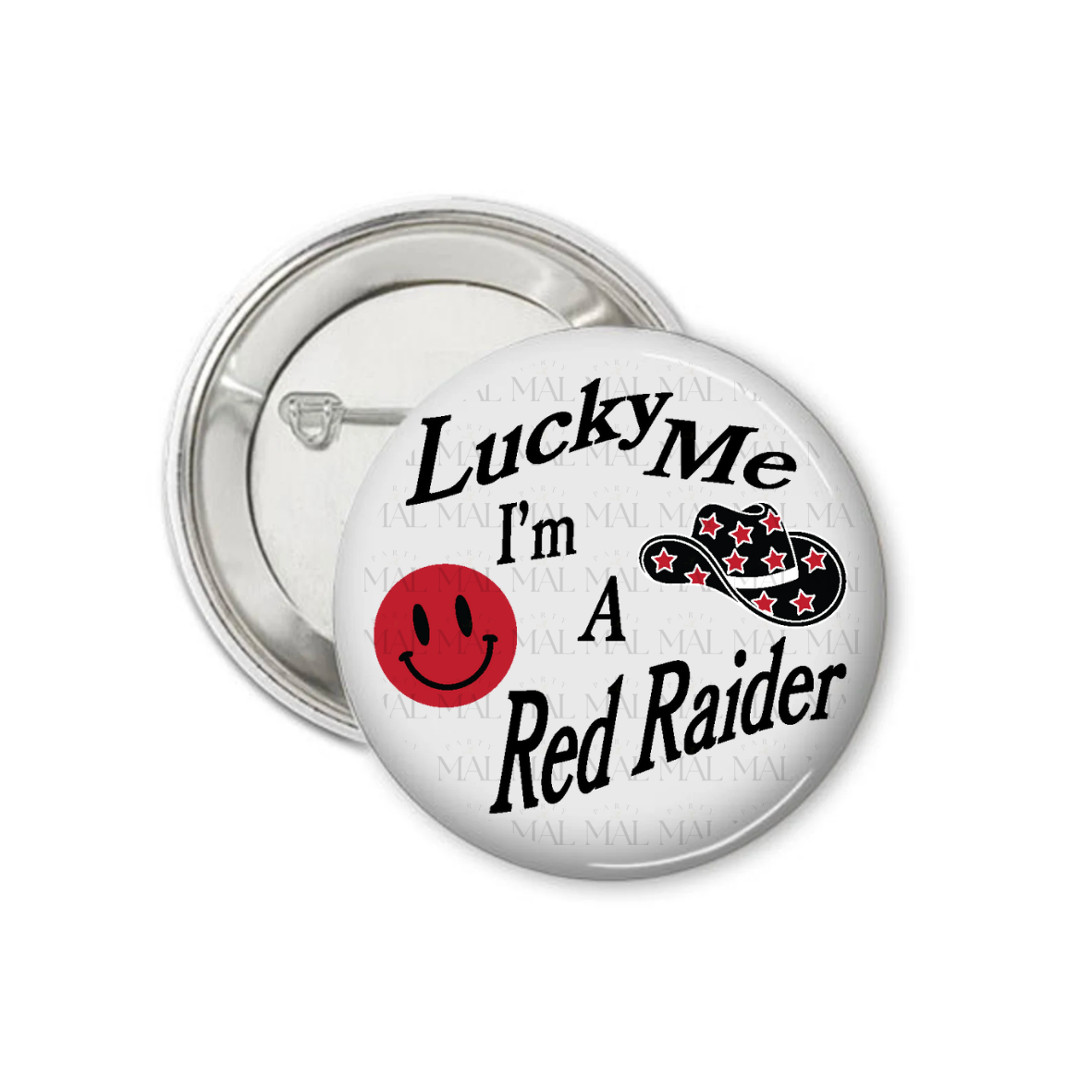 Lucky Me 3" Button