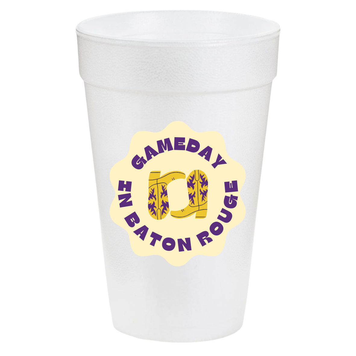 Game Day in Baton Rouge Boots 20oz Cups