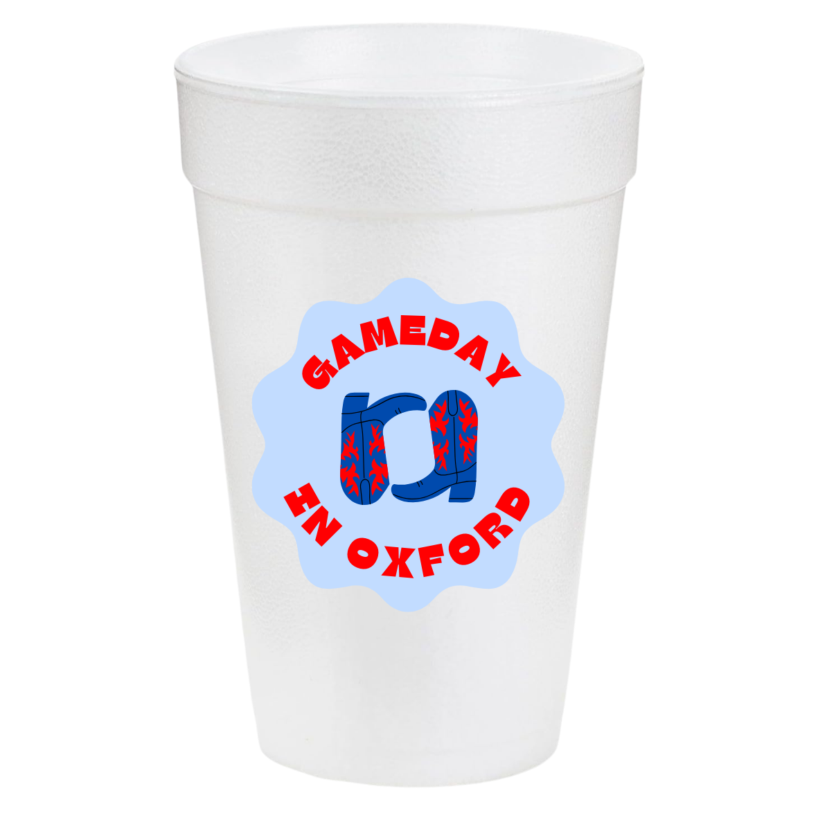 Game Day in Oxford Boots 20oz Cups