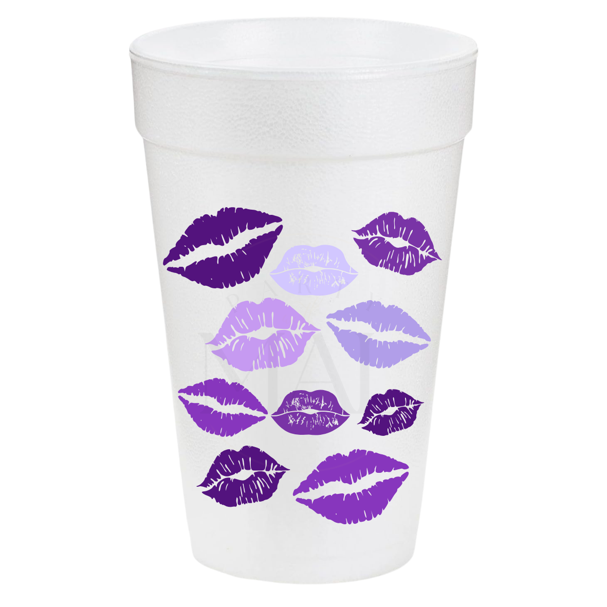 Purple Kisses 20oz Cups