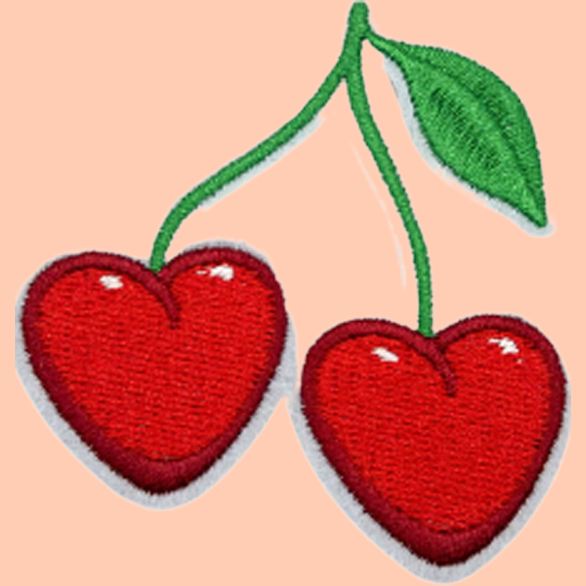 Red Cherry Hearts