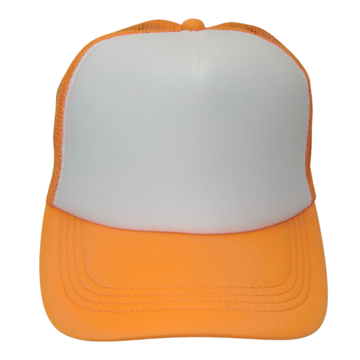 Orange & White Hat