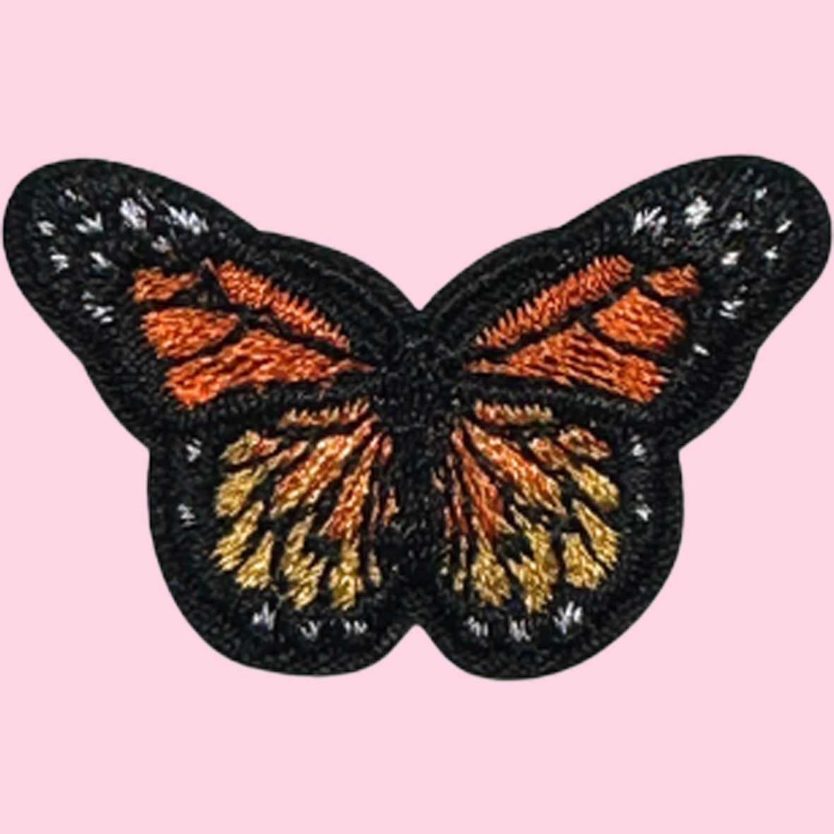 Multi Orange Small Butterfly