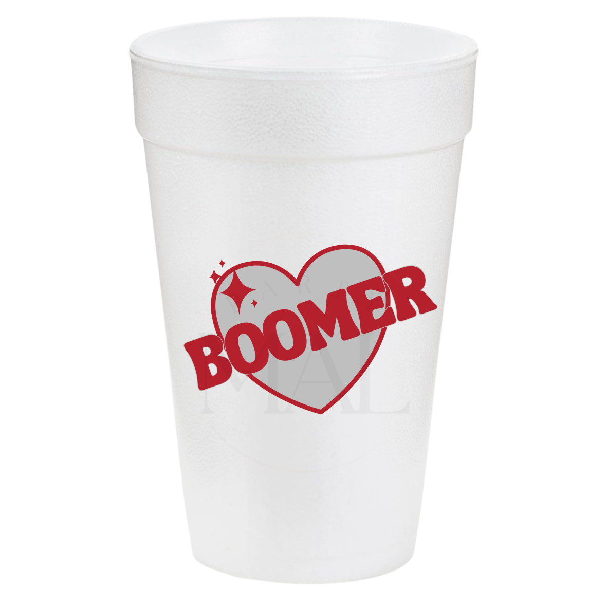 Boomer Heart 20oz Cups