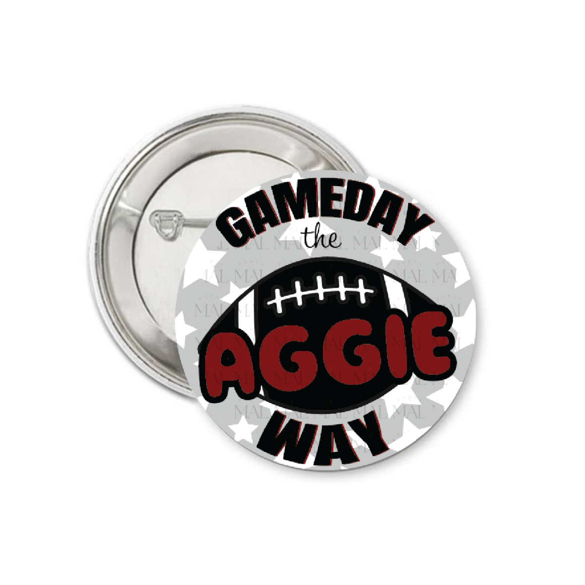 Gameday the Football Way 3" Button