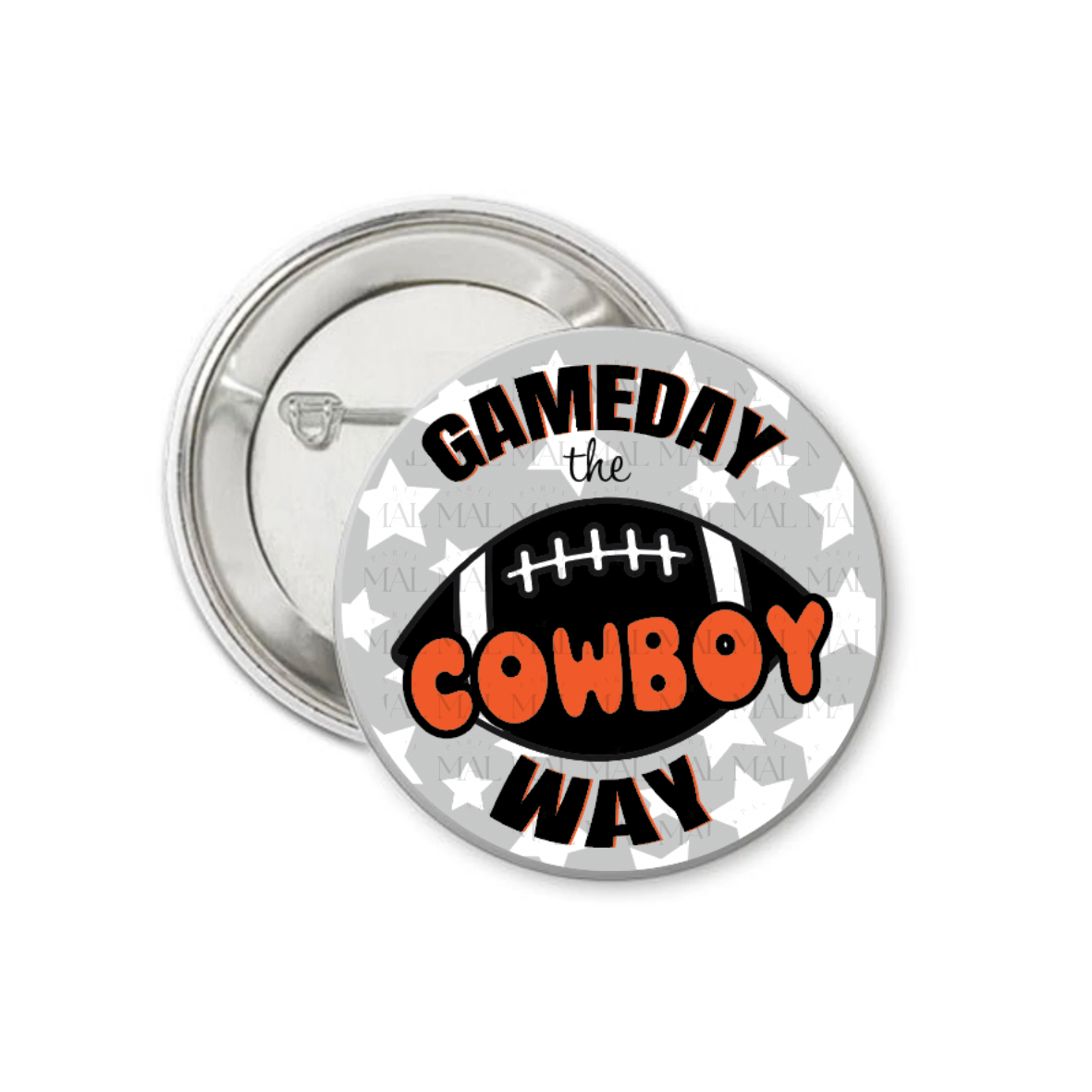 Gameday the Football Way 3" Button