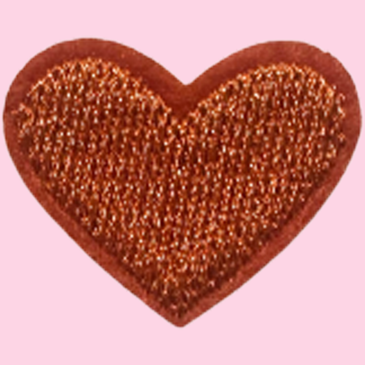 Burnt Orange Mini Heart