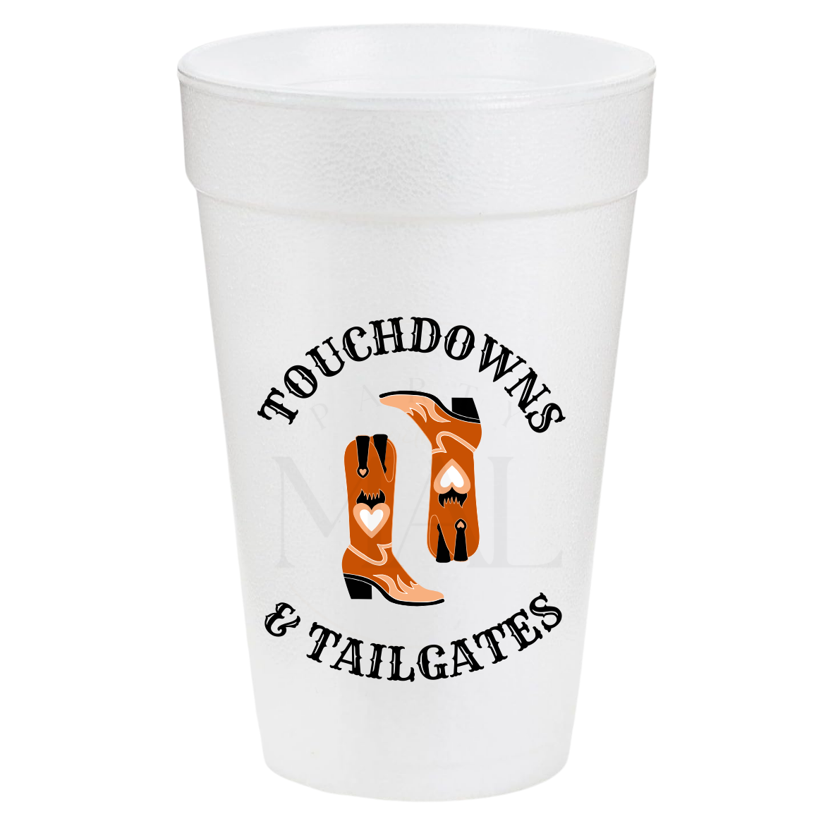 Touchdowns and Tailgates 20oz Cups