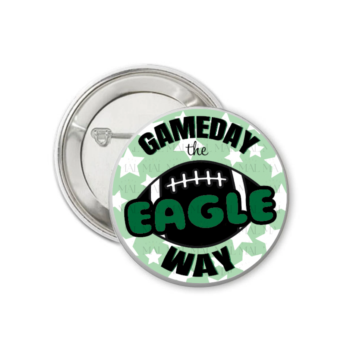 Gameday the Football Way 3" Button