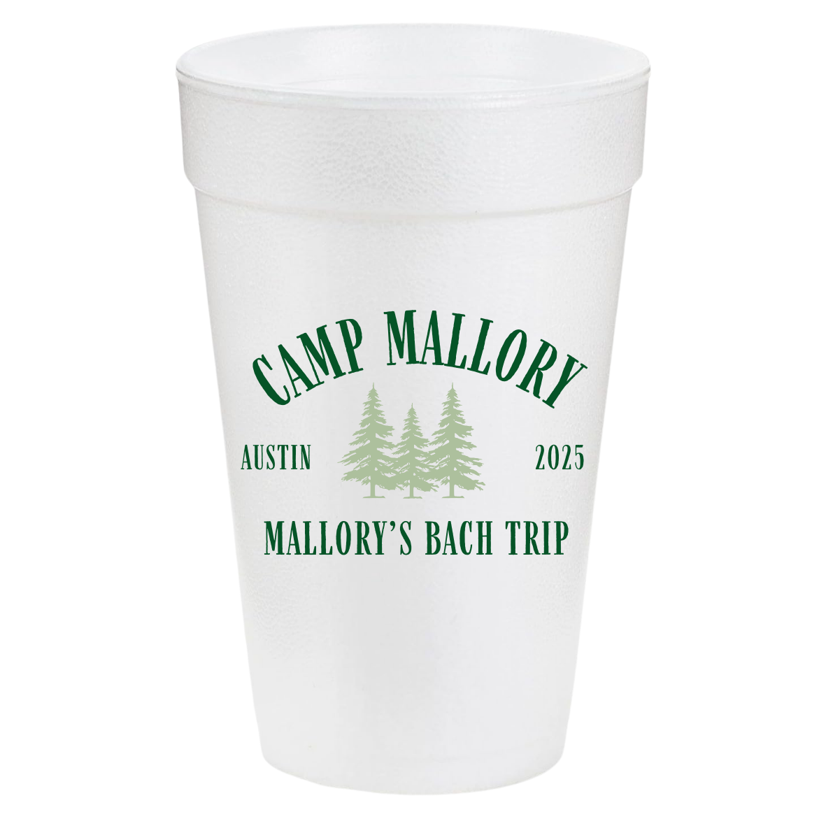 Camp Bride Simple 20oz Cups