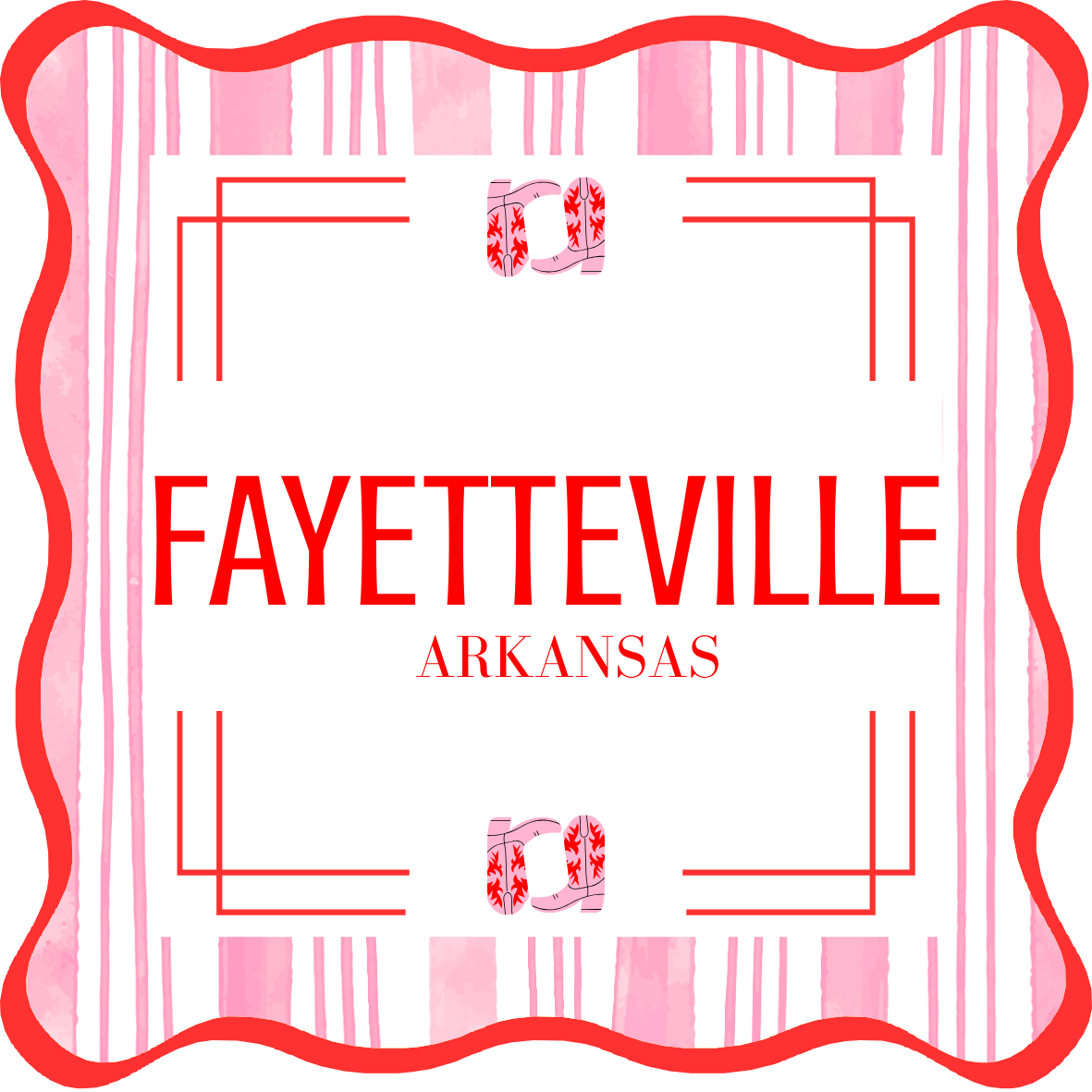 Fayetteville, AR Acrylic Coaster
