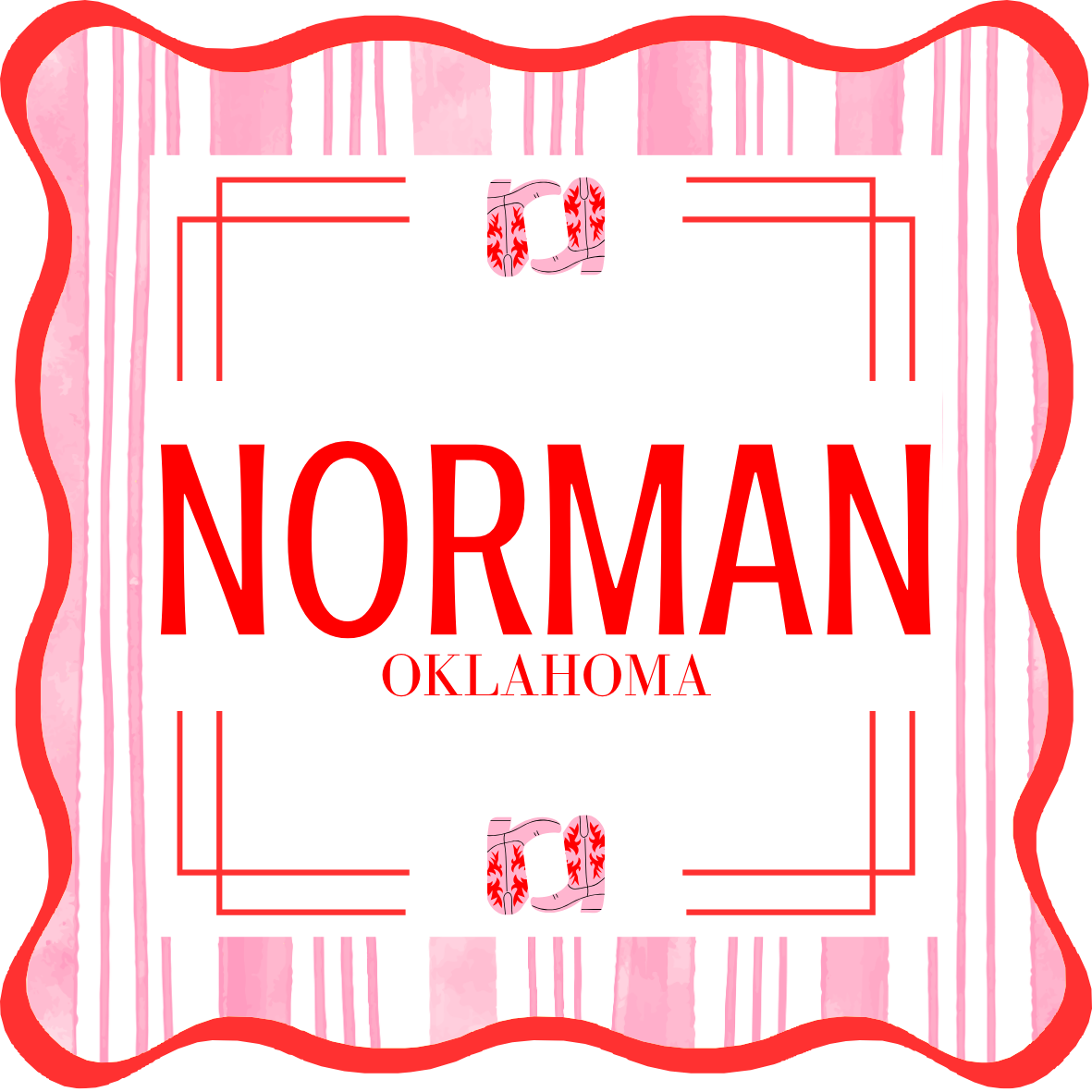 Norman, OK Acrylic Coaster
