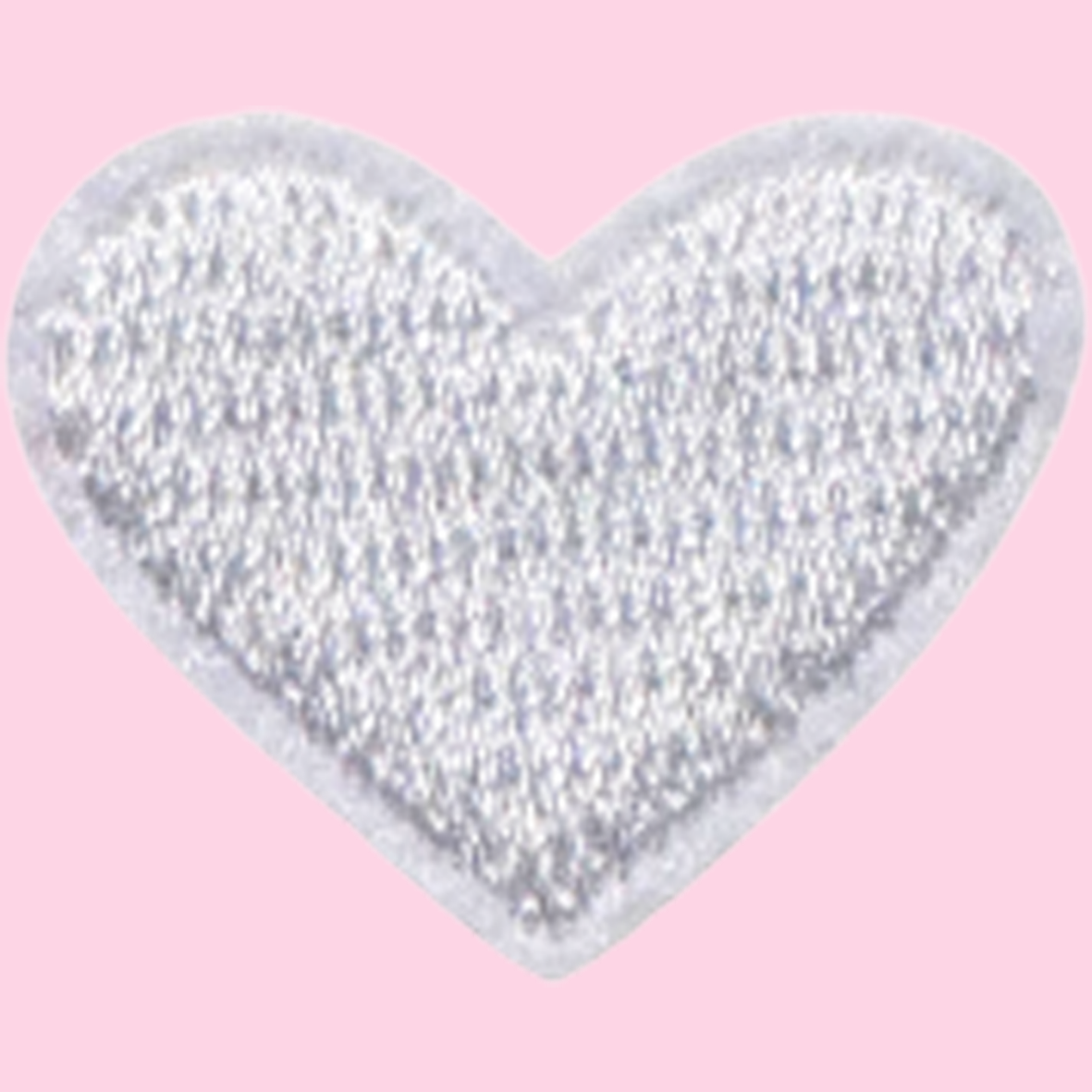White Mini Heart
