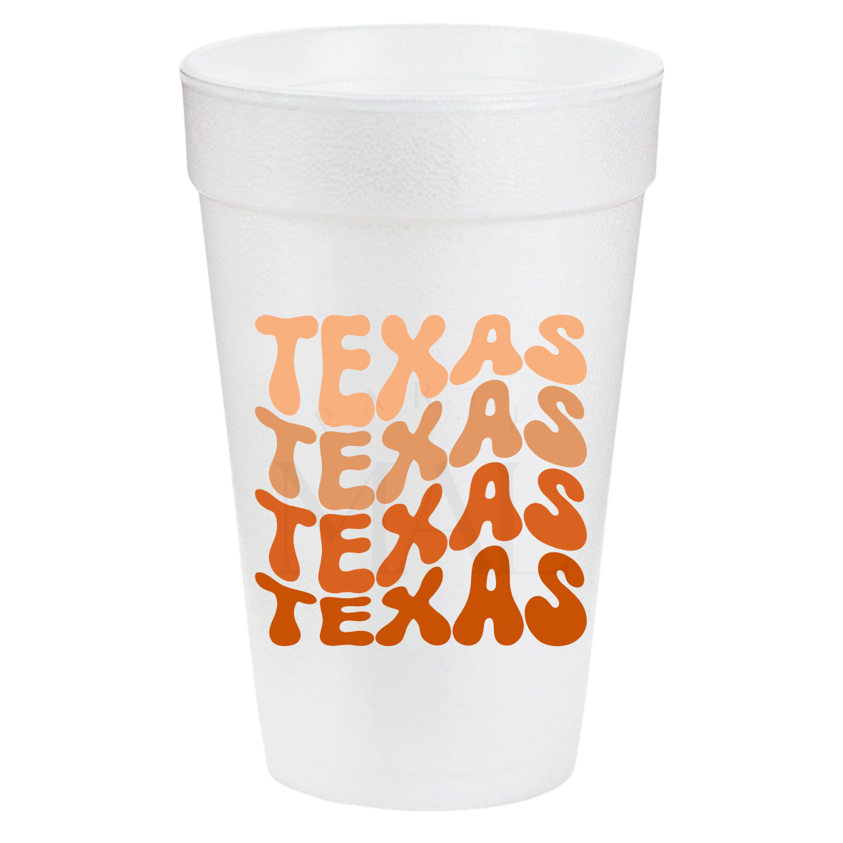 Wavy Texas 20oz Cups