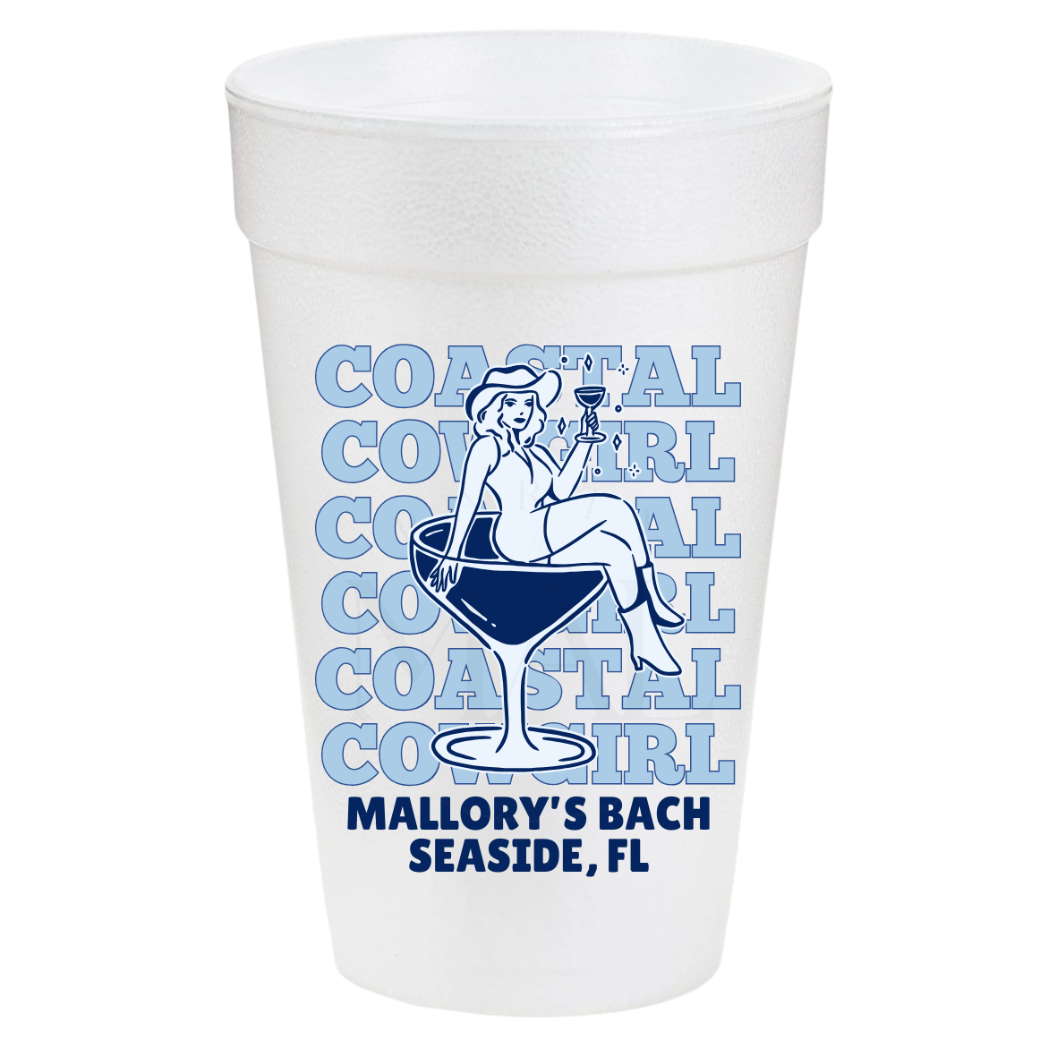 Coastal Cowgirl Stacked 20oz Cups