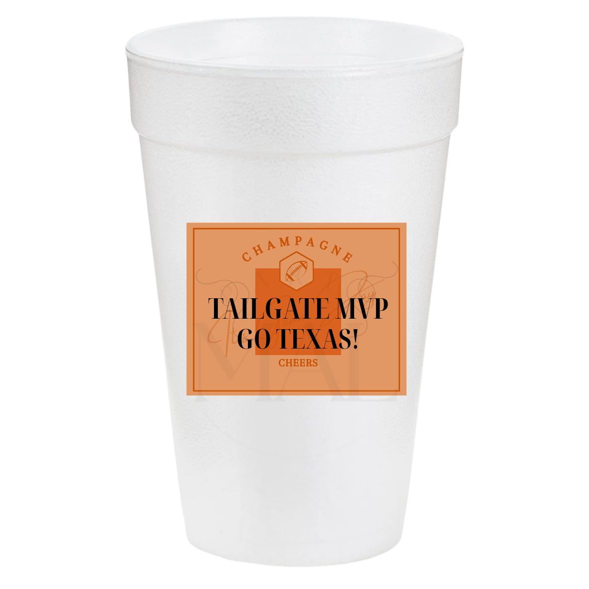 Champagne MVP 20oz Cups