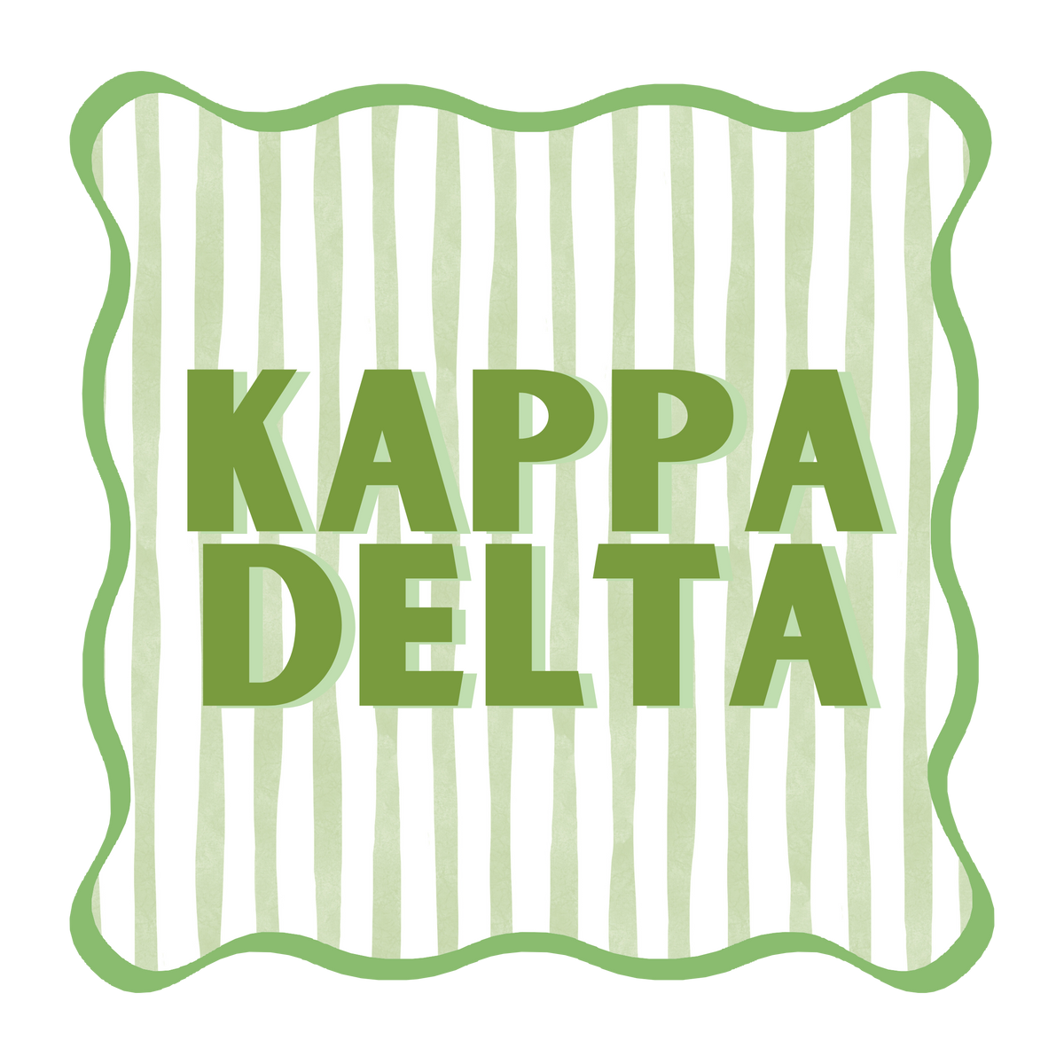 Kappa Delta Acrylic Coaster