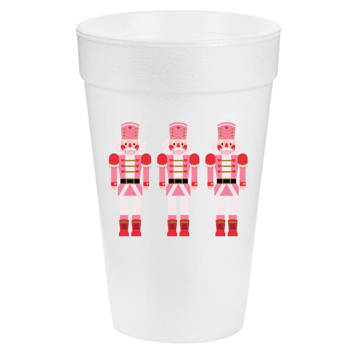 Three Toy Soldiers 20oz Styrofoam Cups