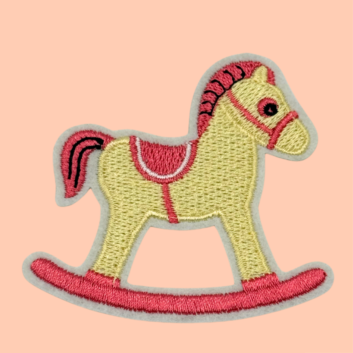 Pink Baby Rocking Horse