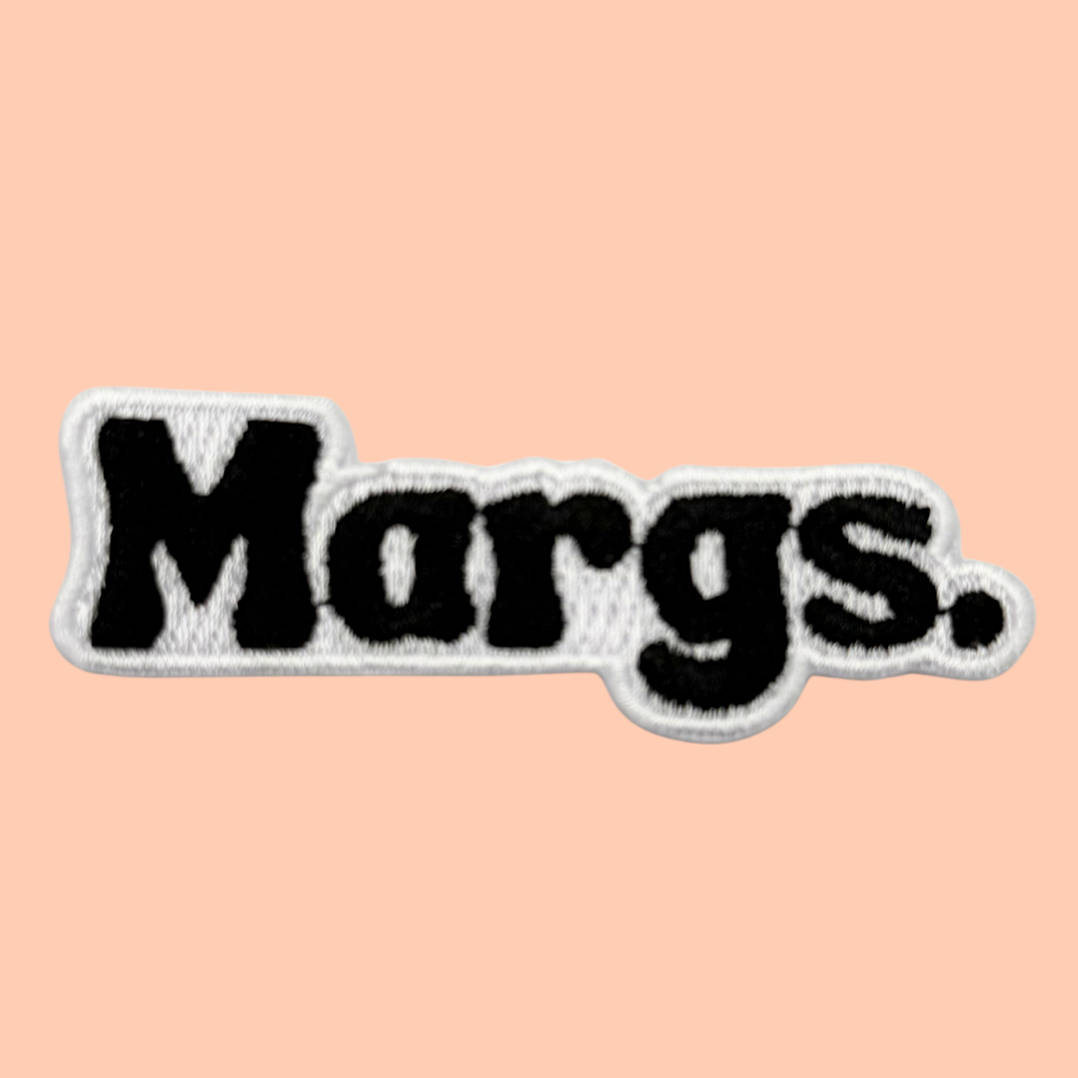 Margs. Iron On Patch