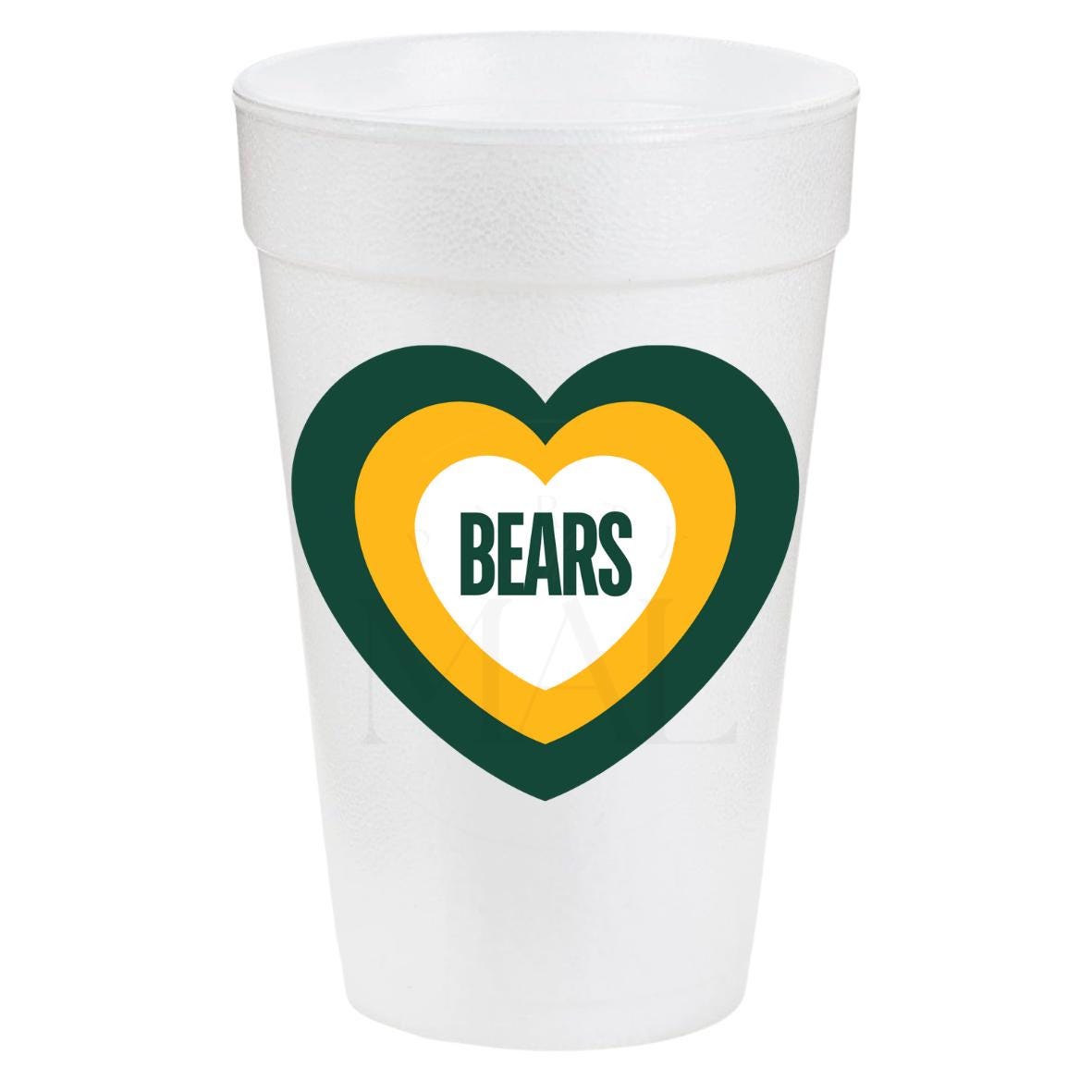 Bears Heart 20oz Cups