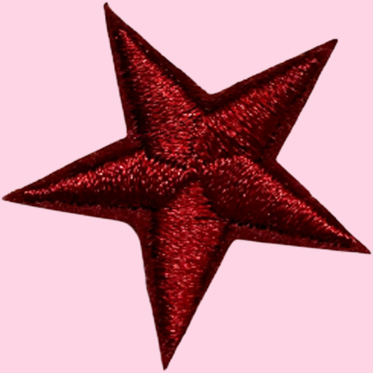 Dark Red Mini Star