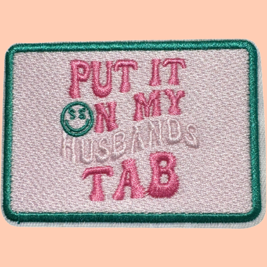 Put It On My Husbands Tab Sqaure