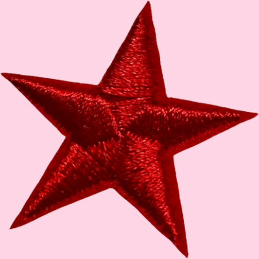 Bright Red Mini Star