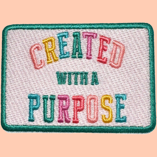 Created With A Purpose Neon Square