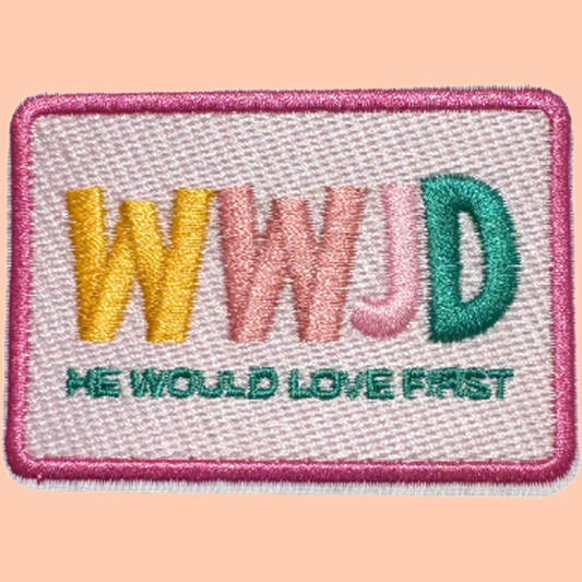 WWJD He Would Love First Square