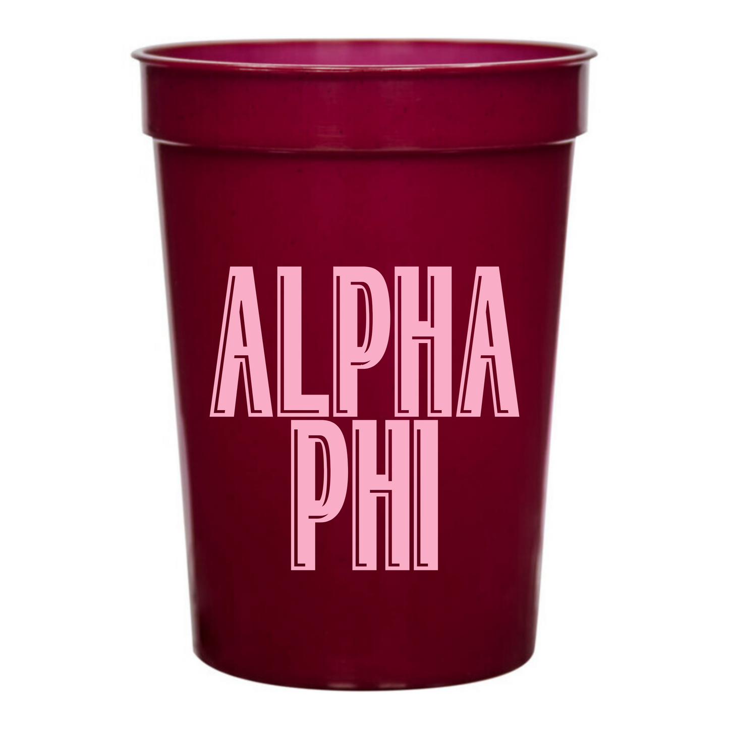 Alpha Phi 16oz Cups (10 pack)