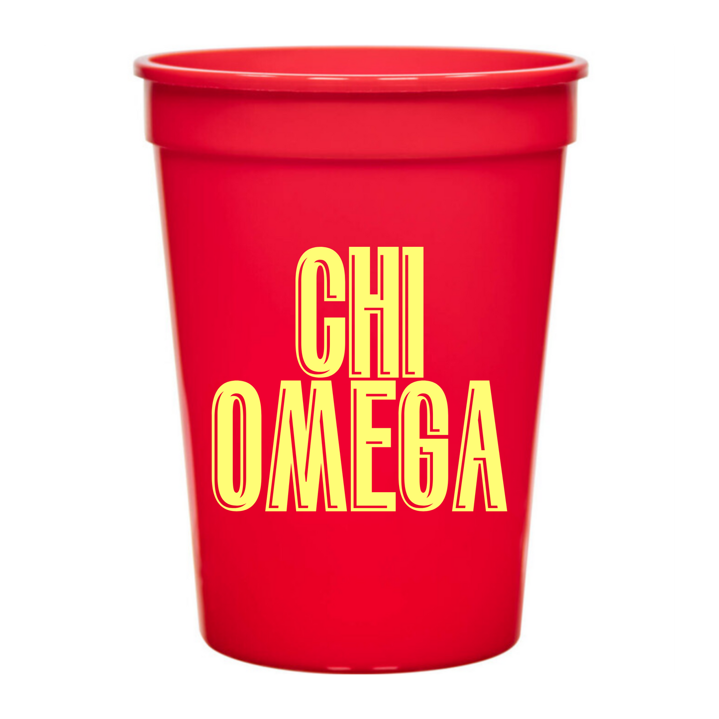 Chi Omega 16oz Cups (10 pack)