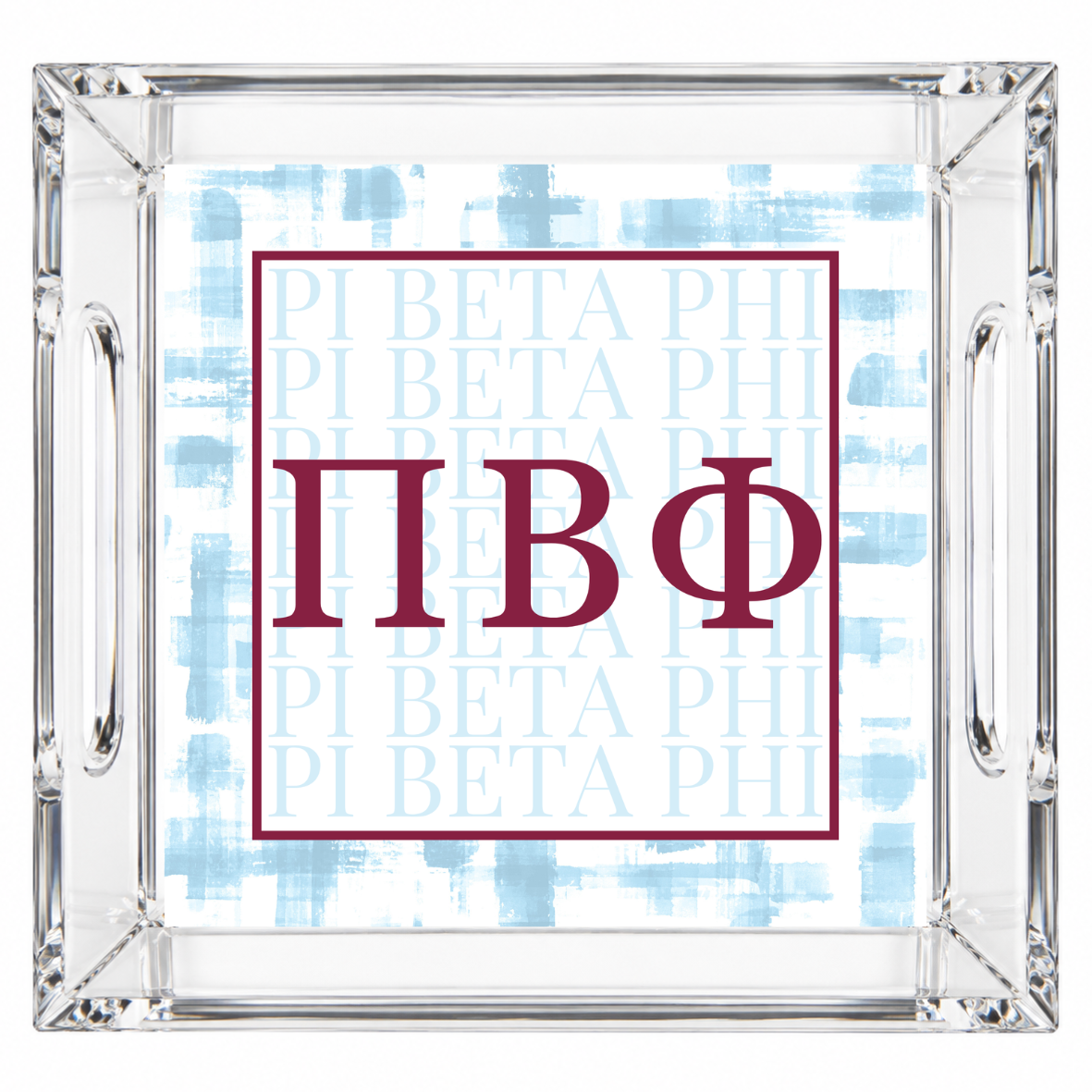 Pi Beta Phi Acrylic Tray
