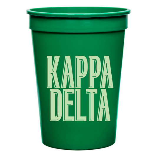Kappa Delta 16oz Cups (10 pack)