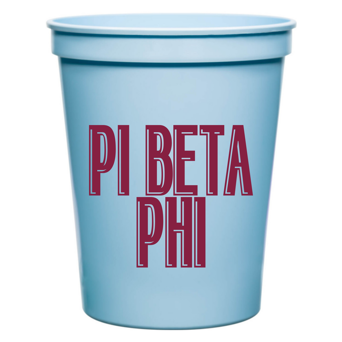 Pi Beta Phi 16oz Cups (10 pack)