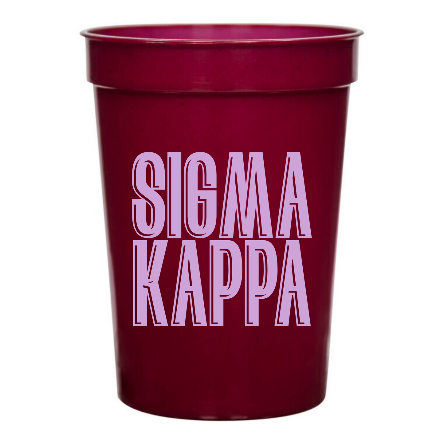 Sigma Kappa 16oz Cups (10 pack)