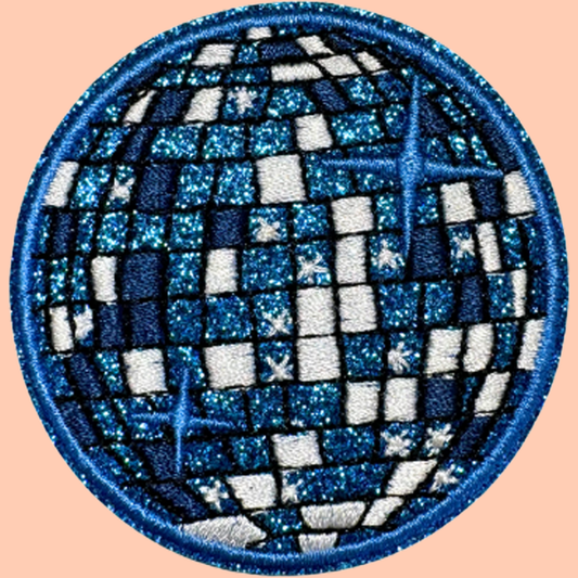 Dark Blue Discoball Medium