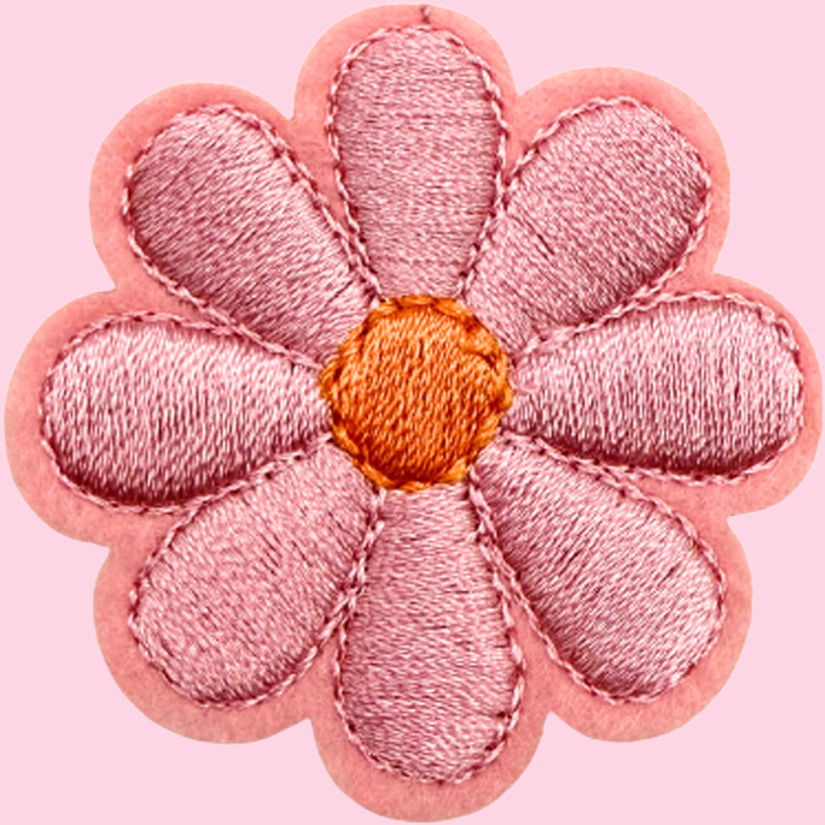 Light Pink & Orange Flower