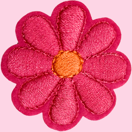 Hot Pink & Orange Flower