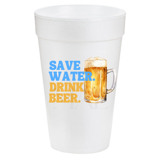 Drink Beer 20oz Cups