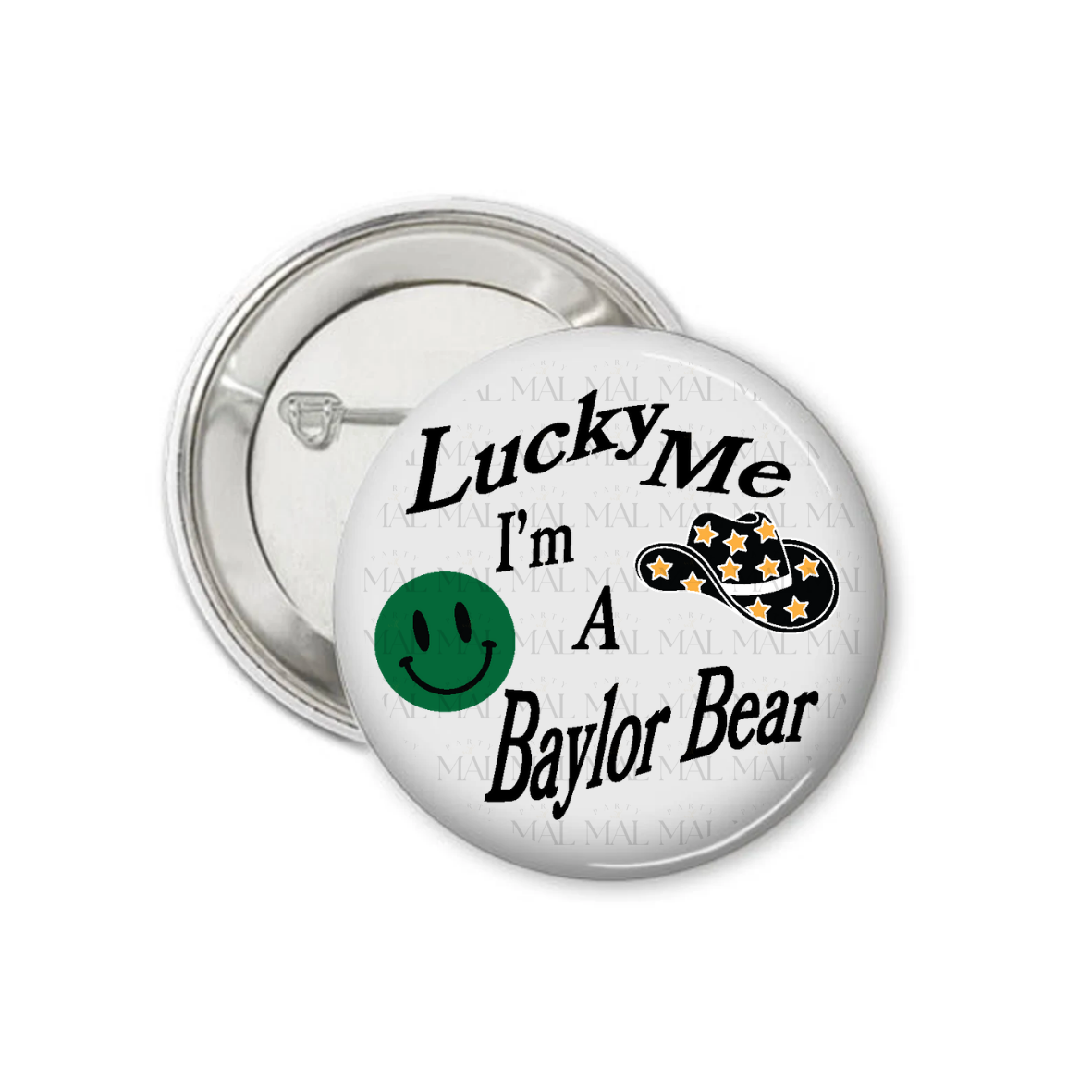 Lucky Me 3" Button