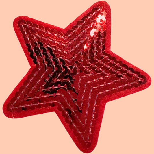 Red Sequin Star