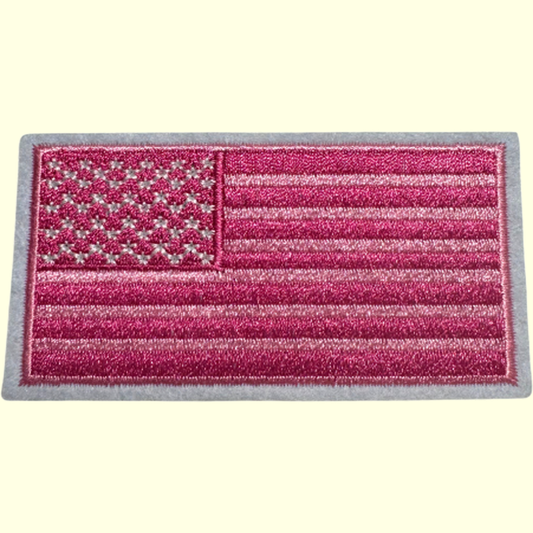 Pink American Flag