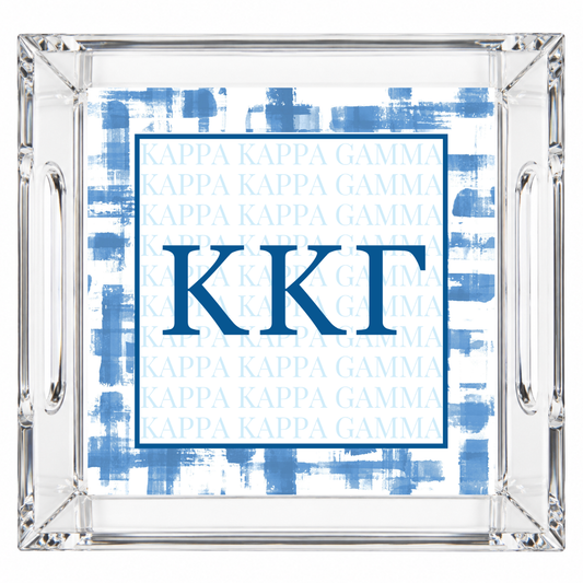 Kappa Kappa Gamma Acrylic Tray