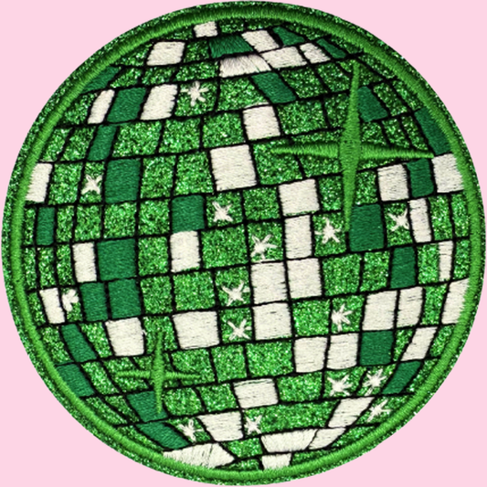 Green Small Disco Ball
