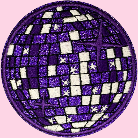Purple Small Disco Ball