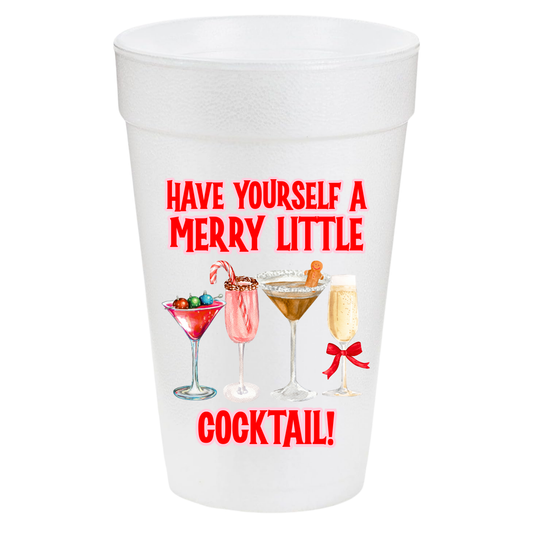 Merry Little Cocktail 20oz Cups